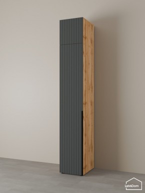 Шкаф с антресолью Linnea MHR-1A-4 2450х400х510 (ДВ-М 11.1.25) в Нытве - nytva.mebel24.online | фото