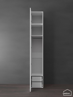 Шкаф с антресолью Linnea MHR-1POA-3 2450х400х510 (Белый-М 11.1.2) в Нытве - nytva.mebel24.online | фото 5