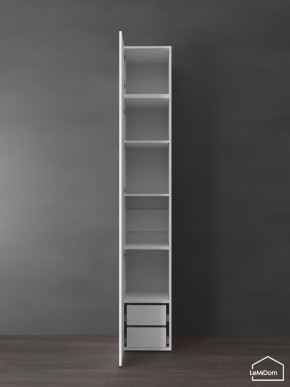 Шкаф с антресолью Linnea MHR-1POA-4 2450х400х510 (Белый-М 11.1.1) в Нытве - nytva.mebel24.online | фото 6