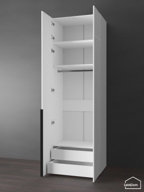 Шкаф с антресолью Linnea MHR-2A-3 2450х800х510 (Белый-М 11.1.1) в Нытве - nytva.mebel24.online | фото 5