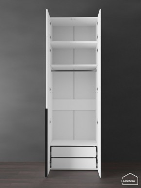 Шкаф с антресолью Linnea MHR-2A-3 2450х800х510 (Белый-М 11.1.1) в Нытве - nytva.mebel24.online | фото 6