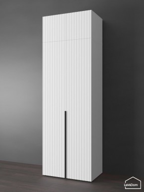 Шкаф с антресолью Linnea MHR-2A-4 2450х800х510 (Белый-М 11.1.2) в Нытве - nytva.mebel24.online | фото 7