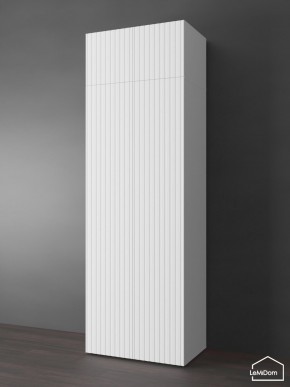 Шкаф с антресолью Linnea MHR-2POA-2 2450х800х510 (Белый-М 11.1.1) в Нытве - nytva.mebel24.online | фото