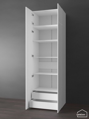 Шкаф с антресолью Linnea MHR-2POA-4 2450х800х510 (Белый-М 11.1.2) в Нытве - nytva.mebel24.online | фото 5