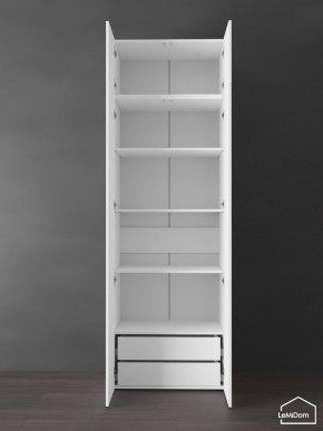 Шкаф с антресолью Linnea MHR-2POA-4 2450х800х510 (Белый-М 11.1.2) в Нытве - nytva.mebel24.online | фото 6