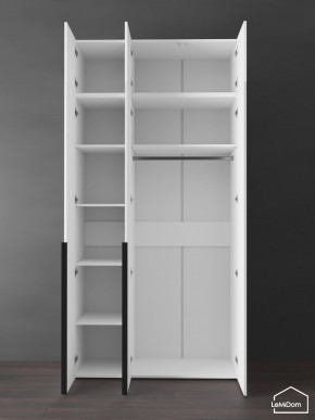 Шкаф с антресолью Linnea MHR-3A-1 2450х1200х510 (Белый-М 11.1.2) в Нытве - nytva.mebel24.online | фото 5
