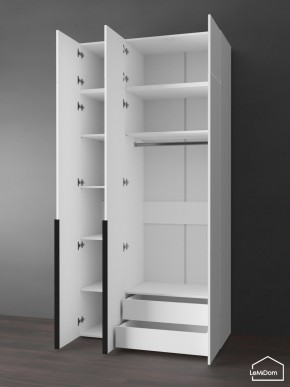 Шкаф с антресолью Linnea MHR-3A-2 2450х1200х510 (Белый-М 11.1.2) в Нытве - nytva.mebel24.online | фото 5