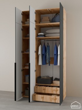 Шкаф с антресолью Linnea MHR-3A-2 2450х1200х510 (ДВ-М 11.1.25) в Нытве - nytva.mebel24.online | фото 6