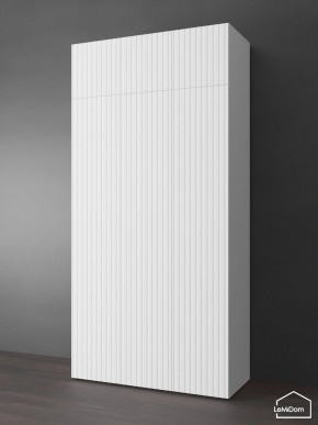 Шкаф с антресолью Linnea MHR-3POA-2 2450х1200х510 (Белый-М 11.1.2) в Нытве - nytva.mebel24.online | фото