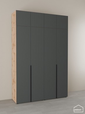 Шкаф с антресолью Linnea MHR-4A-1 2450х1600х510 (ДВ-М 11.1.25) в Нытве - nytva.mebel24.online | фото 5