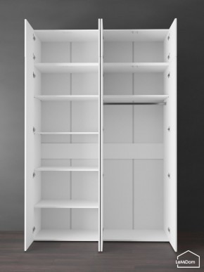 Шкаф с антресолью Linnea MHR-4POA-1 2450х1600х510 (Белый-М 11.1.1) в Нытве - nytva.mebel24.online | фото 4