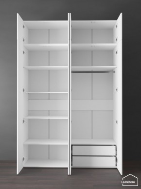 Шкаф с антресолью Linnea MHR-4POA-2 2450х1600х510 (Белый-М 11.1.2) в Нытве - nytva.mebel24.online | фото 5