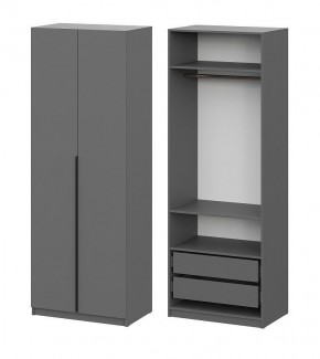 Шкаф ШК-5 + 2 полки + ящики (800) Графит в Нытве - nytva.mebel24.online | фото 1