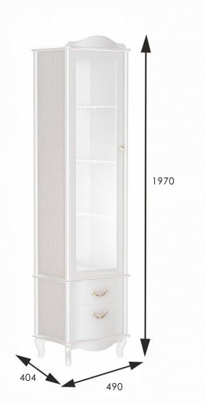 Шкаф-витрина Джульетта в Нытве - nytva.mebel24.online | фото 3