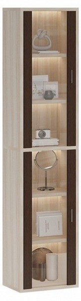 Шкаф-витрина Домино СУ(ш1в2)+2ФС в Нытве - nytva.mebel24.online | фото 2