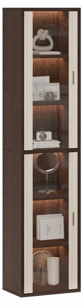 Шкаф-витрина Домино СУ(ш1в2)+2ФС в Нытве - nytva.mebel24.online | фото 2
