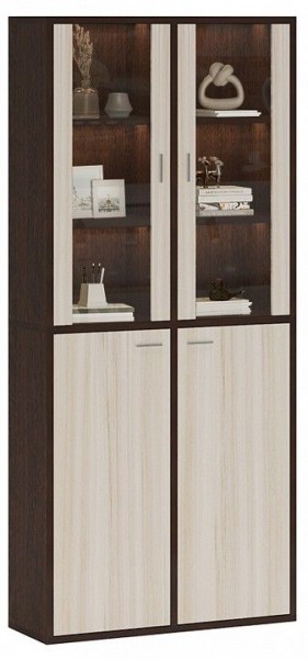Шкаф-витрина Домино СУ(ш2в2)+2ФС+2ФГ в Нытве - nytva.mebel24.online | фото 2