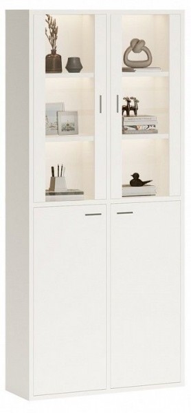 Шкаф-витрина Домино СУ(ш2в2)+2ФС+2ФГ в Нытве - nytva.mebel24.online | фото 2