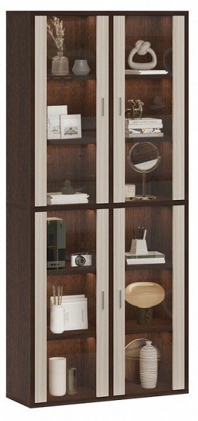 Шкаф-витрина Домино СУ(ш2в2)+4ФС в Нытве - nytva.mebel24.online | фото 2