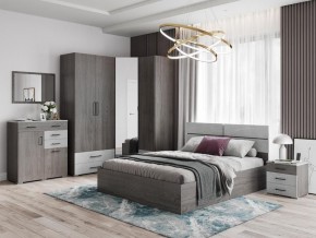 Спальня Теана Ясень Анкор темный/Мрамор лайт в Нытве - nytva.mebel24.online | фото