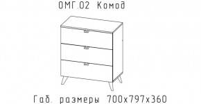 ОМЕГА Спальный гарнитур (модульная) в Нытве - nytva.mebel24.online | фото 6