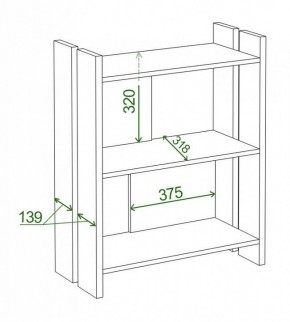 Стеллаж Домино СТЛ-ОН в Нытве - nytva.mebel24.online | фото 2