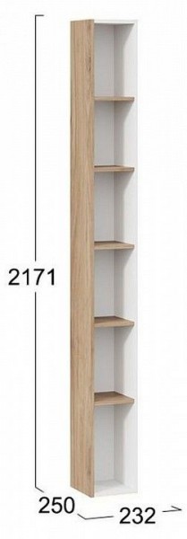 Стеллаж-колонка Порто ТД-393.07.25 в Нытве - nytva.mebel24.online | фото 5