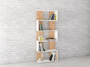 Стеллаж Ромео-1 Дуб крафт золотой/Белый в Нытве - nytva.mebel24.online | фото