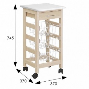 Стеллаж С ящиком и корзинами в Нытве - nytva.mebel24.online | фото 7
