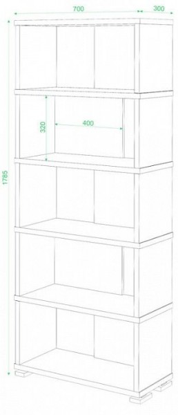 Стеллаж СБ-10/5 в Нытве - nytva.mebel24.online | фото 2