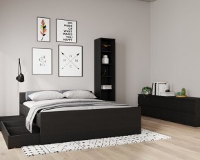 Стеллаж СИРИУС узкий, с пятью полками, цвет Дуб Венге в Нытве - nytva.mebel24.online | фото 3