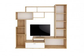 Стенка Диско (СТЛ.150.01) Дуб дикий/Белый в Нытве - nytva.mebel24.online | фото 2
