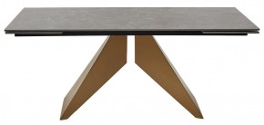 Стол ALES 180 BLACK GRAVE SOLID CERAMIC, керамика / бронзовый, ®DISAUR в Нытве - nytva.mebel24.online | фото 10