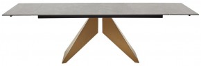 Стол ALES 180 BLACK GRAVE SOLID CERAMIC, керамика / бронзовый, ®DISAUR в Нытве - nytva.mebel24.online | фото 11