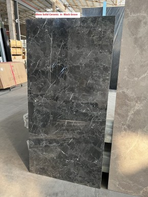 Стол ALES 180 BLACK GRAVE SOLID CERAMIC, керамика / бронзовый, ®DISAUR в Нытве - nytva.mebel24.online | фото 3
