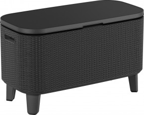 Стол Беви Бар (Bevy Bar Large Cool Bar), графит в Нытве - nytva.mebel24.online | фото 2