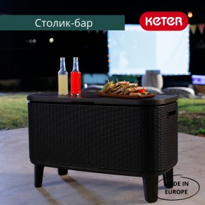 Стол Беви Бар (Bevy Bar Large Cool Bar), коричневый в Нытве - nytva.mebel24.online | фото 4