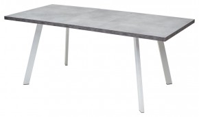 Стол BRICK M 140 Бетон Портленд/ Белый М-City в Нытве - nytva.mebel24.online | фото 1