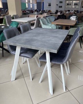 Стол BRICK M 140 Бетон Портленд/ Белый М-City в Нытве - nytva.mebel24.online | фото 3