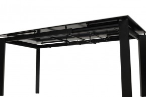 Стол CORNER 120 HIGH GLOSS STATUARIO керамика, стекло/ черный каркас, ®DISAUR в Нытве - nytva.mebel24.online | фото 9