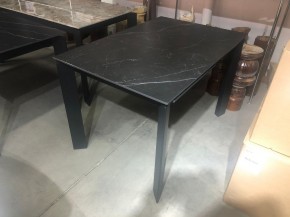 Стол CORNER 120 MATT BLACK MARBLE SOLID CERAMIC / BLACK, ®DISAUR в Нытве - nytva.mebel24.online | фото 10
