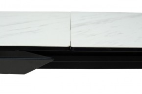 Стол CREMONA 180 KL-99 Белый мрамор матовый, итальянская керамика / черный каркас, ®DISAUR в Нытве - nytva.mebel24.online | фото 12