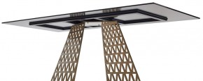Стол ENNA 220 KL-188 Контрастный мрамор матовый, итальянская керамика/ каркас цвета шампань, ®DISAUR в Нытве - nytva.mebel24.online | фото 12
