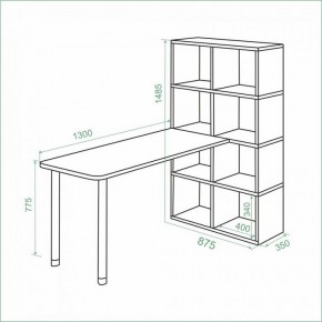Стол компьютерный Bartolo в Нытве - nytva.mebel24.online | фото 2