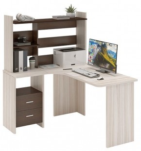 Стол компьютерный Домино Lite СКЛ-Угл130+НКЛ-120 в Нытве - nytva.mebel24.online | фото 2