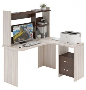Стол компьютерный Домино Lite СКЛ-Угл130+НКЛ-130 в Нытве - nytva.mebel24.online | фото 2