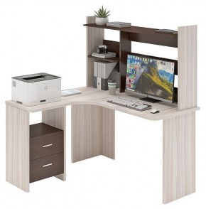 Стол компьютерный Домино Lite СКЛ-Угл130+НКЛ-130 в Нытве - nytva.mebel24.online | фото 2