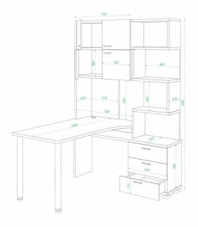 Стол компьютерный Домино нельсон СР-500М190 в Нытве - nytva.mebel24.online | фото 3
