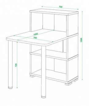 Стол компьютерный Домино СБ-10М3 в Нытве - nytva.mebel24.online | фото 3