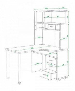 Стол компьютерный Домино СР-130 в Нытве - nytva.mebel24.online | фото 5